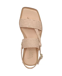 Franco Sarto Women's Enrica Open Toe Slingback Sandals