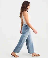 And Now This Petite Studded Wide-Leg Jeans, Macy's Exclusive