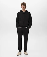 Mango Men's Zipped Hoodie