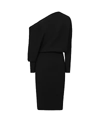 Reiss Women's Off-The-Shoulder Ribbed Midi Dress