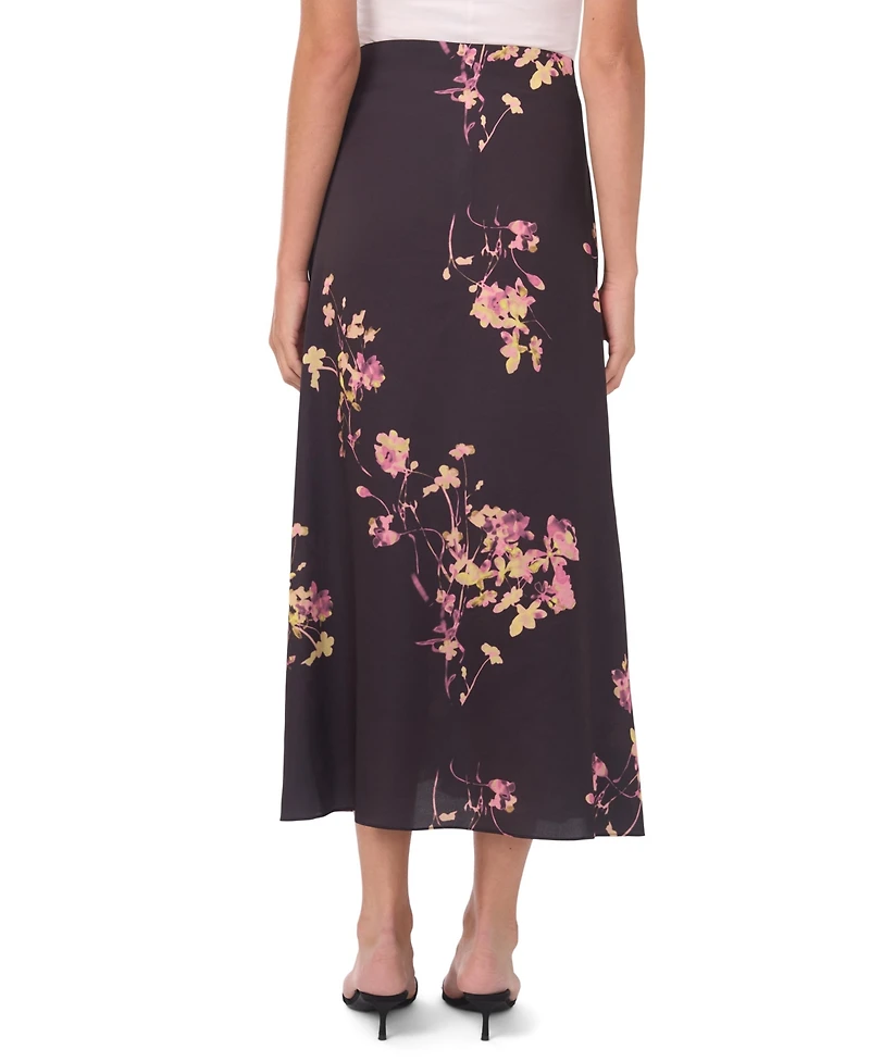 Vince Camuto Women's A-Line Midi Slip Skirt