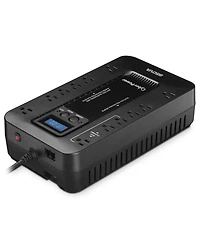 CyberPower Ecologic EC850LCD Compact 12 Outlets 850VA 510W Ups with Multifunction Lcd Panel, Eco Mode