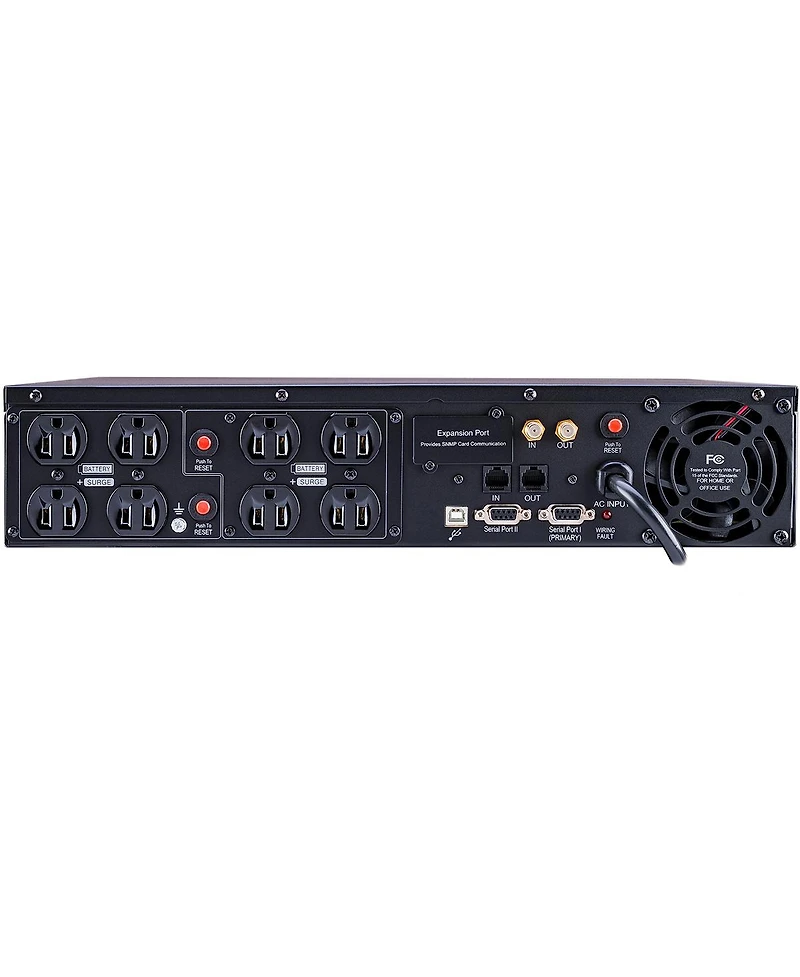 CyberPower Smart App Sinewave CPS1500AVR 1500VA / 950W 2U Rack Mount Ups, Nema 5-15R, 6 Outlets and Serial Ports