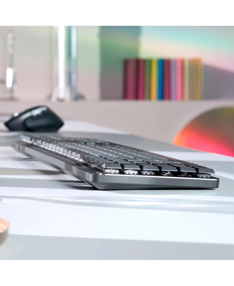 Logitech Mx Mechanical Wireless Illuminated Keyboard (Clicky / Graphite)