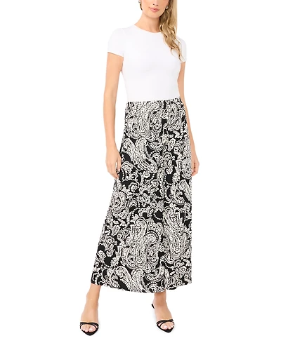Sam & Jess Women's Wide-Leg Pull-On Pants