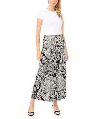 Sam & Jess Women's Wide-Leg Pull-On Pants