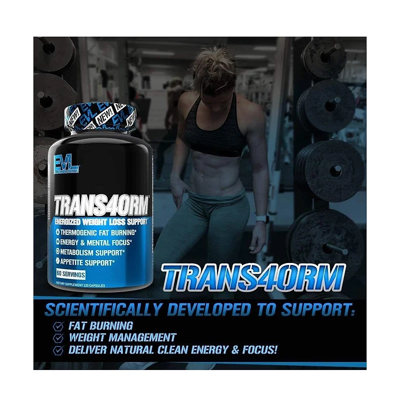 Evl Thermogenic Fat Burner | Fast Acting Weight Loss Energy and Appetite Support