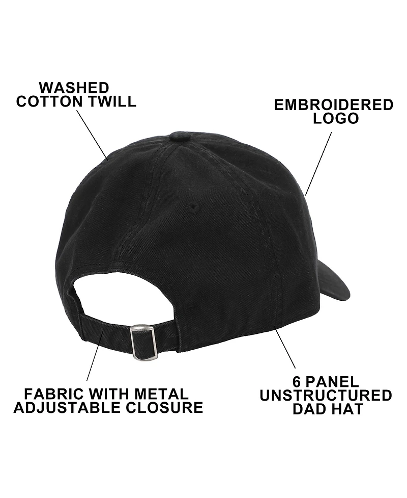 Ghostface Men's Washed Cotton Twill Dad Cap