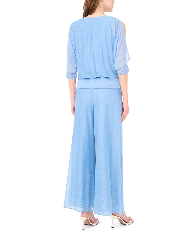 Msk Women's Pull-On Palazzo Pants