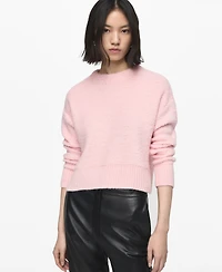 Mango Women's Perkins Neck Knitted Sweater