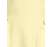 City Studios Juniors' Off-The-Shoulder Drop Waist Short Dress