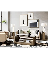 Furniture 24" Wood Dante Chairside Table