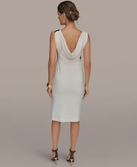 Donna Karan New York Petite Applique Detail Sheath Dress