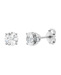 Macy's Diamond Stud Earrings (2 ct. t.w.) in 14k White Gold