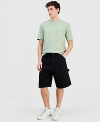 Hugo Boss Men's Cotton Solid-Color Pocket T-Shirt