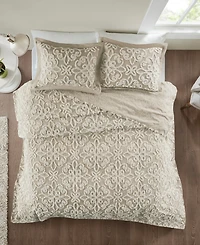 Madison Park Sabrina Tufted Chenille 3-Pc. Bedspread Set, Full/Queen