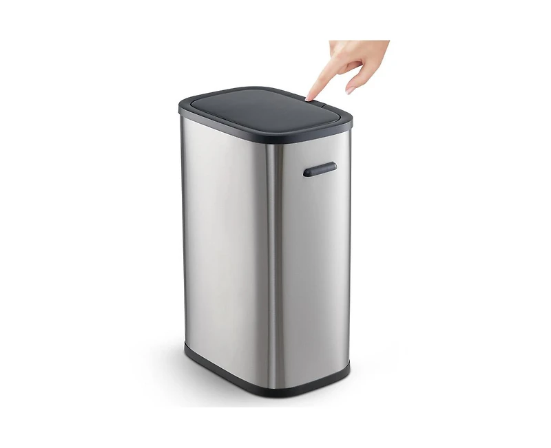 gaomon 14.5 Gallon Automatic Trash Can with Lid - Smart Motion Sensor Design, 55L Capacity, Perfect for Kitchen, Bathroom