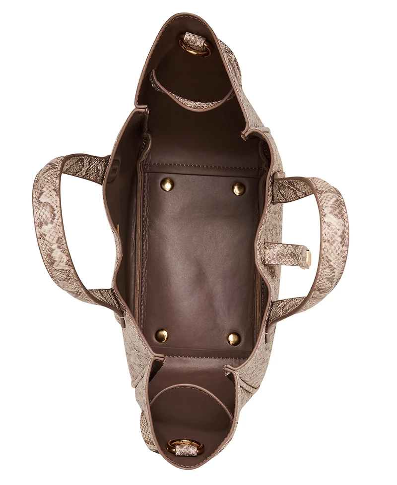 Anne Klein Faux Snake Medium Tote Bag