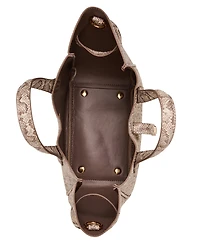 Anne Klein Faux Snake Medium Tote Bag