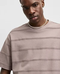 Mode of One Men's Relaxed-Fit Ottoman Mesh T-Shirt, Macy's Exclusive