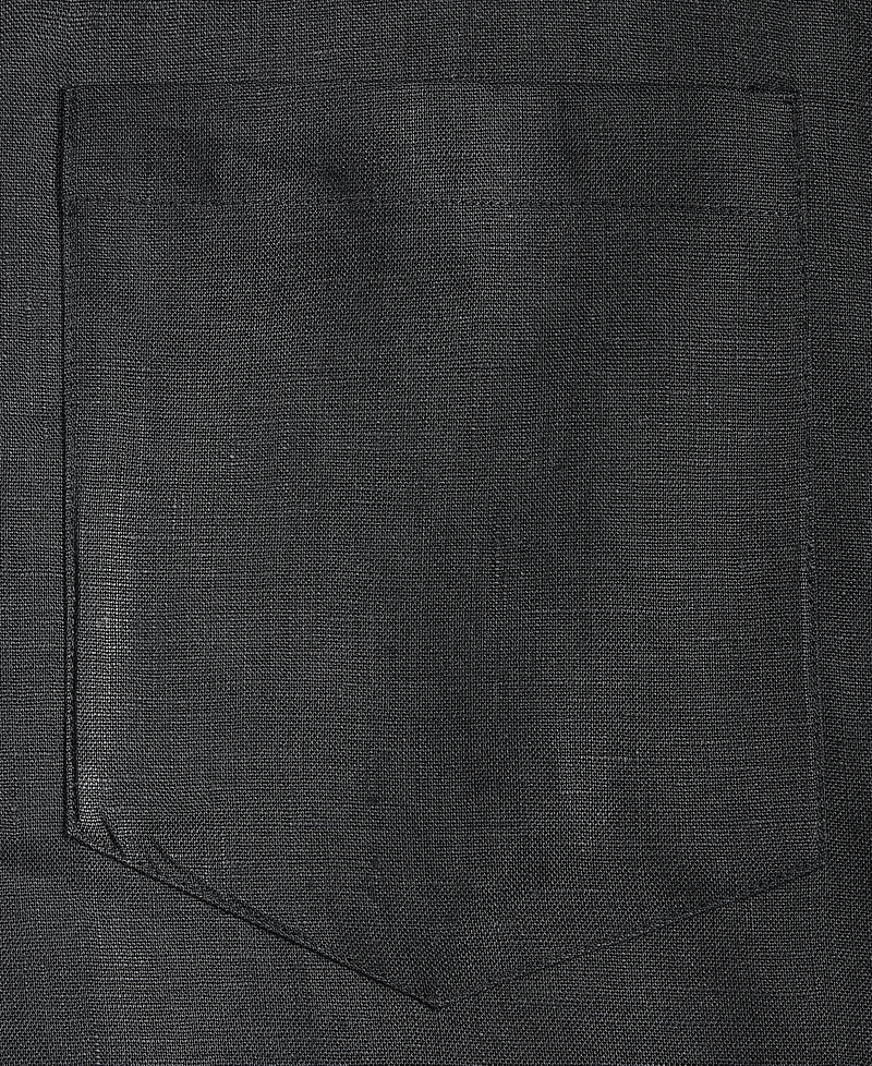 Mode of One Men's Boxy-Fit Short-Sleeve Linen Camp Shirt, Macy's Exclusive