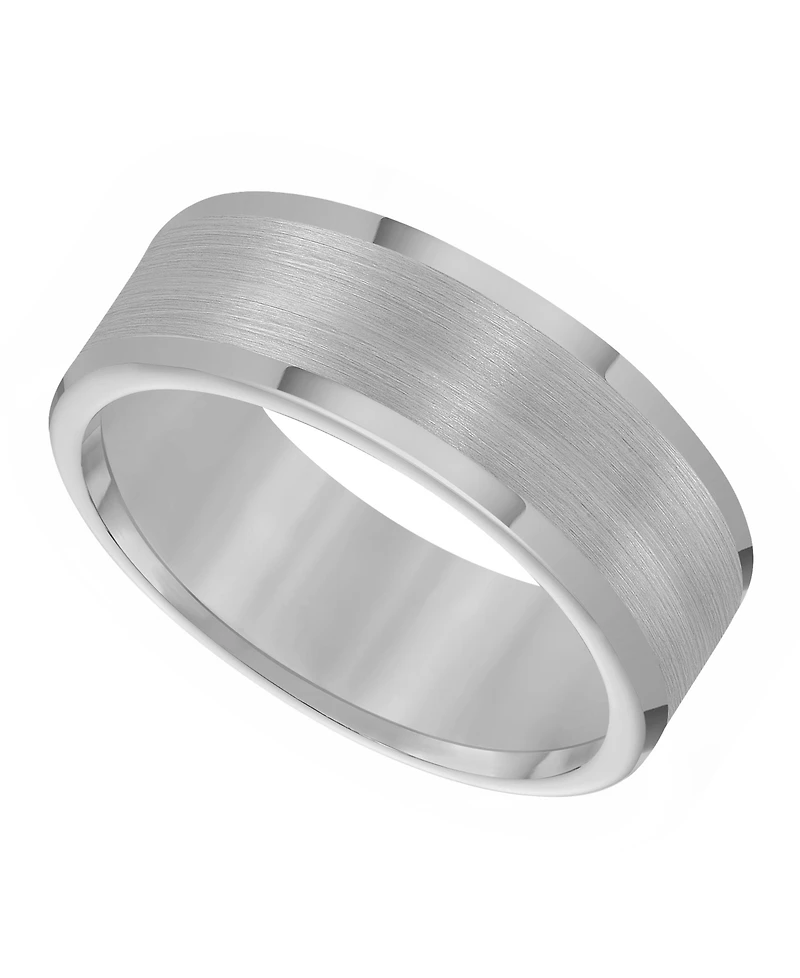 Triton Men's Tungsten Ring, 8mm Wedding Band