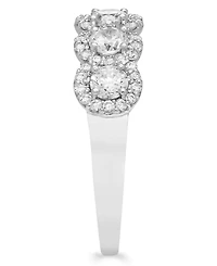 Five-Stone Diamond Band (1 ct. t.w.) in 14k White Gold