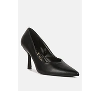 Womens Rarity Point Toe Stiletto Heeled Pumps