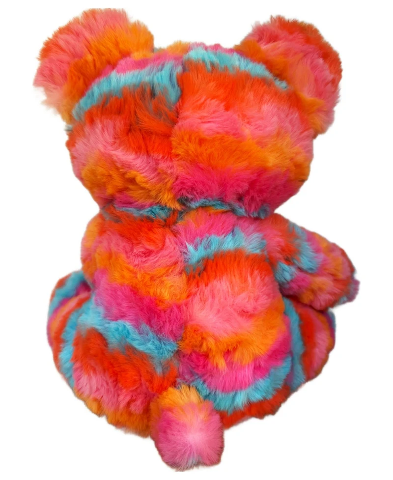 Wild Hippo Stripe Passion Bear Valentine's Plush Toy
