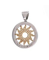 Pre-Owned Bvlgari Tondo Sun Pendant