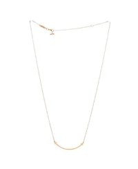 Pre-Owned Tiffany & Co T Smile Pendant Necklace