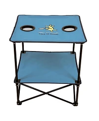 Life Is Good Blue 22" Square Compact Folding Beach Table