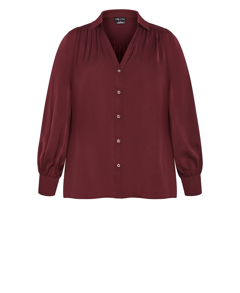City Chic Women's Hadlee Shirt