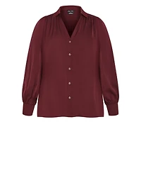 City Chic Women's Hadlee Shirt