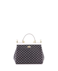 Pre-Owned Dolce & Gabbana Small Miss Sicily Bag Printed Leather