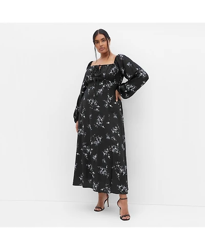 City Chic Women's Urban Soul Maxi Dress