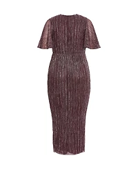 City Chic Women's Lily Sparkle Maxi Dress