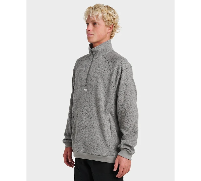 Quiksilver Men's Keller Half-Zip Mock Sweatshirt