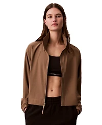 Calvin Klein Performance Women's Modern Sport Full-Zip Windbreaker Jacket