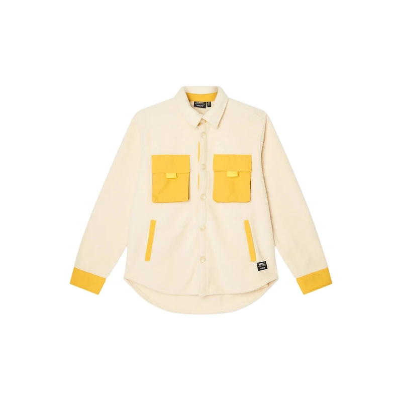 WeSC Men's Sherpa Cargo Overshirt