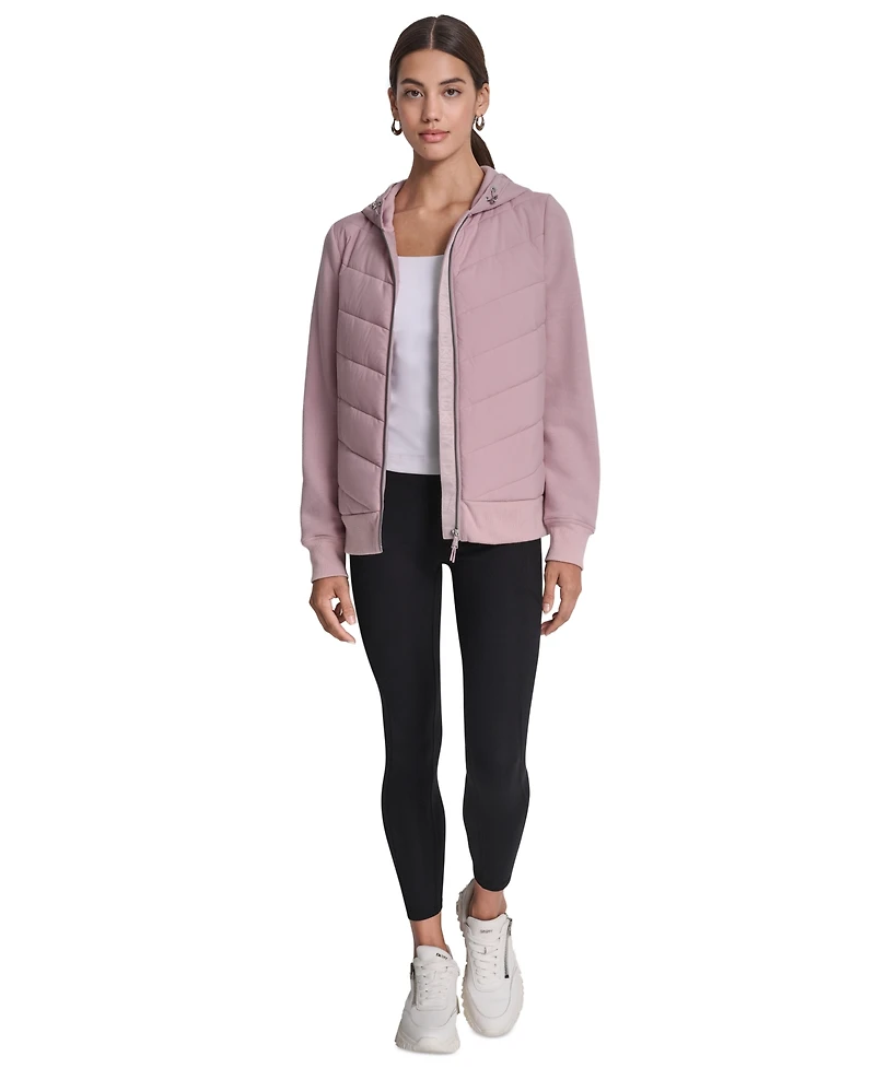 Dkny Sport Women's Lightweight Hybrid Jacket