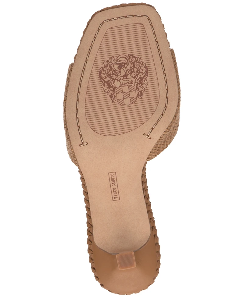 Vince Camuto Women's Emmla Braided-Trim Dress Mules