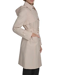 Cole Haan Signature Women's Cotton Rain Trench Coat