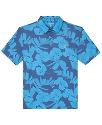 Chubbies Men's Calm Current Range Short-Sleeve Polo Shirt