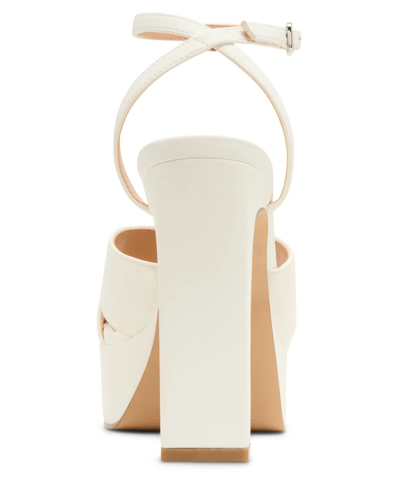 Madden Girl Women's Amber Round Toe Platform Dress Sandals