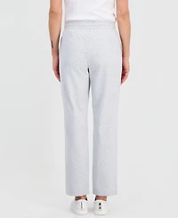 Style & Co Petite Heathered Knit Drawstring Pants, Macy's Exclusive