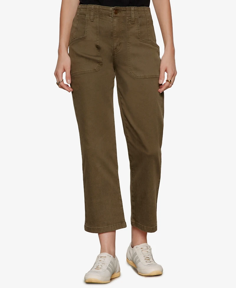 Sanctuary Women's Retreat Wide Leg Crop Jeans