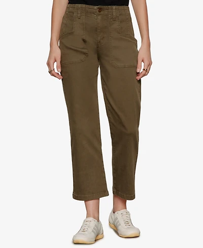 Sanctuary Women's Retreat Wide Leg Crop Jeans