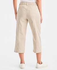 Style & Co Women's Seamed Utility Capri Pants, Macy's Exclusive
