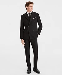 Kenneth Cole Reaction Men's Double-Breasted Slim-Fit Nested Suit